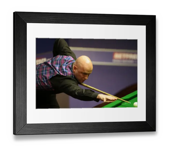 Framed Print : Mark King England Betfred.Com, World Snooker Championship The Crucible Framed Print : Mark King England Betfred.Com, World Snooker Championship The Crucible