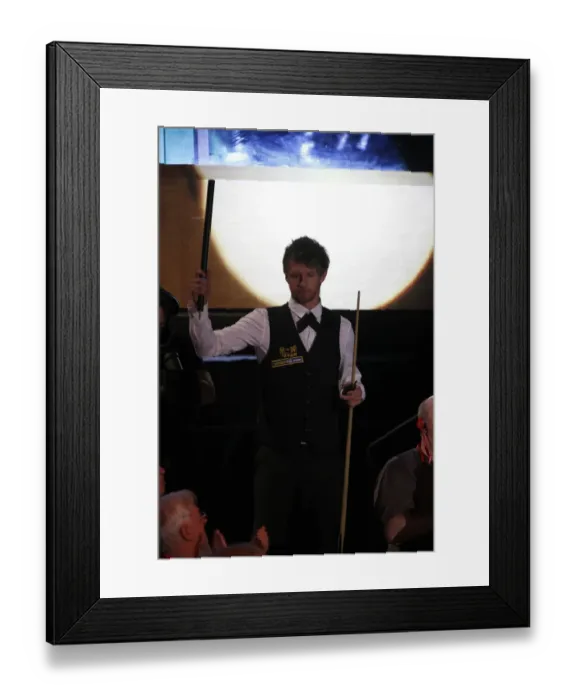 Framed Print : Judd Trump Enters The Barbican Framed Print : Judd Trump Enters The Barbican