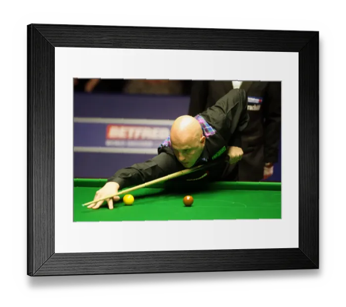 Framed Print : Mark King England Betfred.Com, World Snooker Championship The Crucible Framed Print : Mark King England Betfred.Com, World Snooker Championship The Crucible