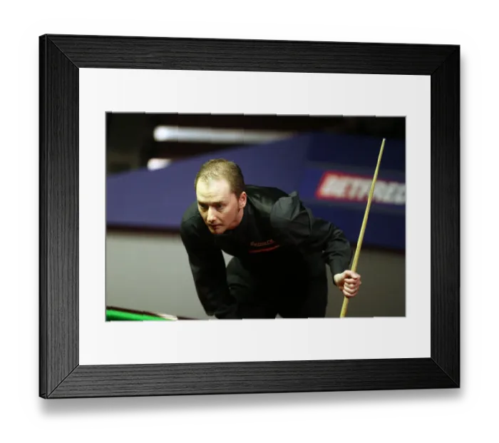 Framed Print : Graeme Dott Framed Print : Graeme Dott