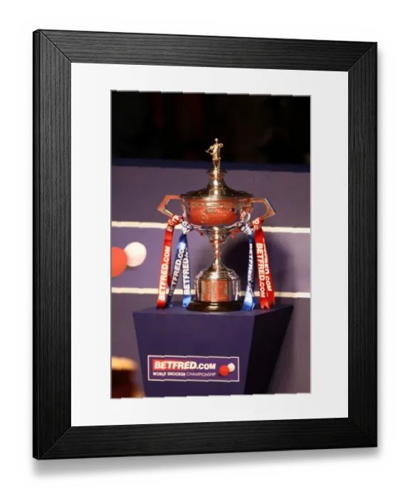 Framed Print : World Snooker Trophy Framed Print : World Snooker Trophy