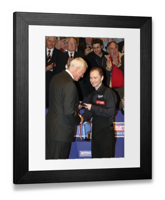 Framed Print : Barry Hearn & Graeme Dott