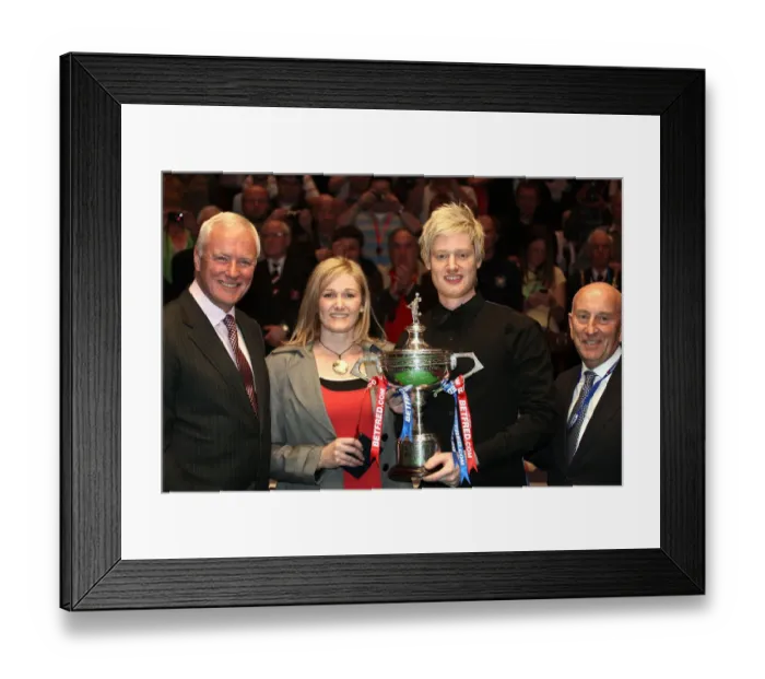 Framed Print : Barry Hearn, Neil Robertson & Mum Alison Framed Print : Barry Hearn, Neil Robertson & Mum Alison