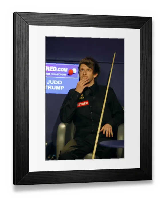 Framed Print : Judd Trump Framed Print : Judd Trump