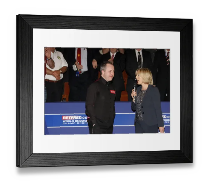 Framed Print : John Higgins & Hazel Irvine Framed Print : John Higgins & Hazel Irvine