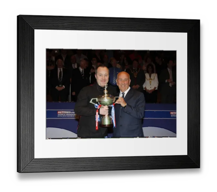 Framed Print : John Higgins & Fred Done