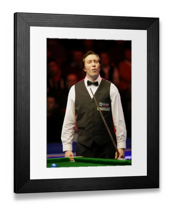 Framed Print : Dominic Dales Reacts Judd Trump Fluke Framed Print : Dominic Dales Reacts Judd Trump Fluke