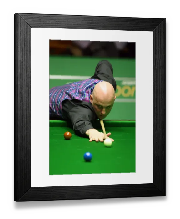 Framed Print : Mark King England 888.Com World Championships Crucible Theatre Framed Print : Mark King England 888.Com World Championships Crucible Theatre