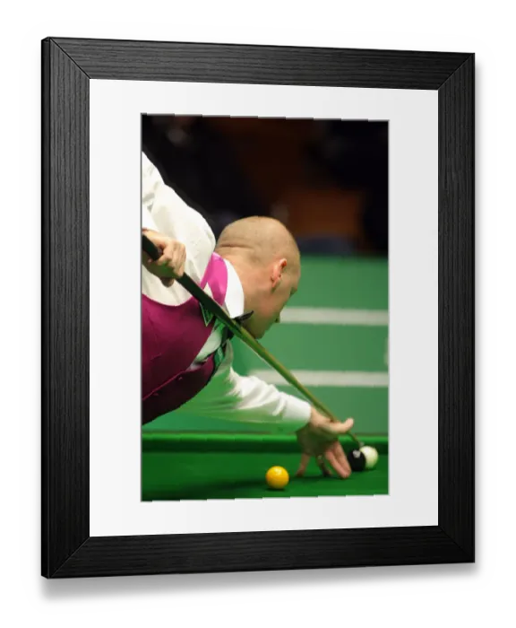 Framed Print : Peter Ebdon Framed Print : Peter Ebdon