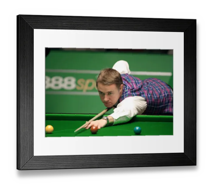Framed Print : Stephen Hendry Mbe Framed Print : Stephen Hendry Mbe