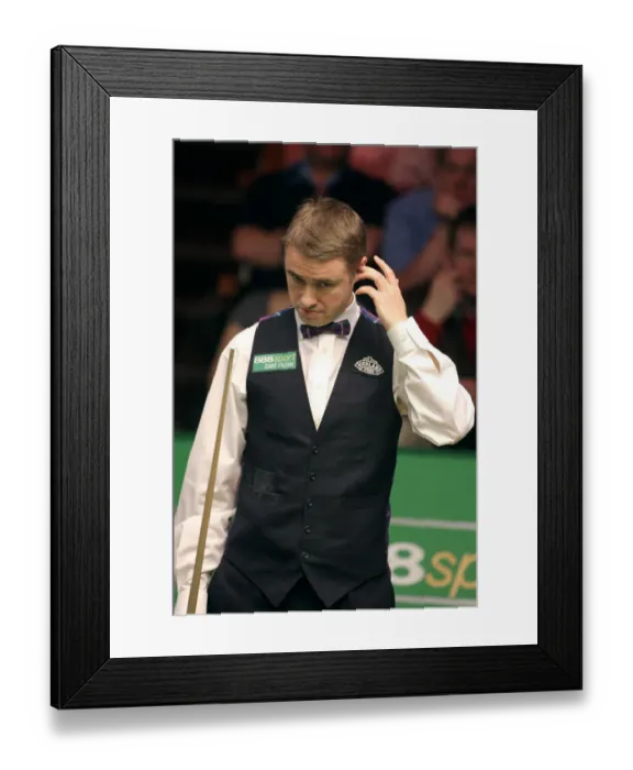 Framed Print : Stephen Hendry Mbe Framed Print : Stephen Hendry Mbe