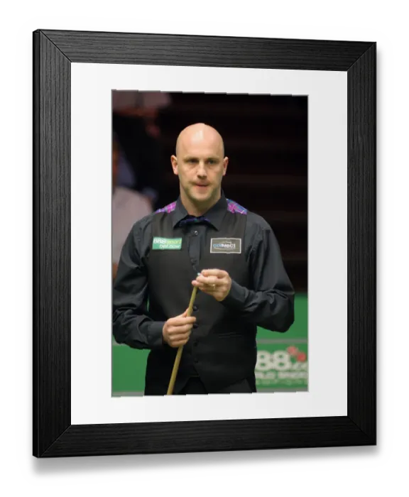 Framed Print : Mark King England 888.Com World Championships Crucible Theatre Framed Print : Mark King England 888.Com World Championships Crucible Theatre