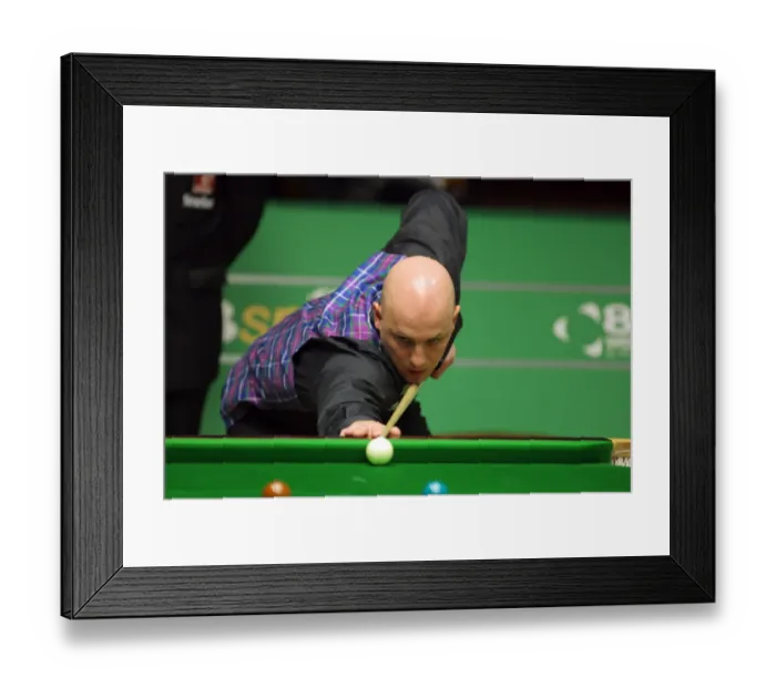 Framed Print : Mark King England 888.Com World Championships Crucible Theatre Framed Print : Mark King England 888.Com World Championships Crucible Theatre