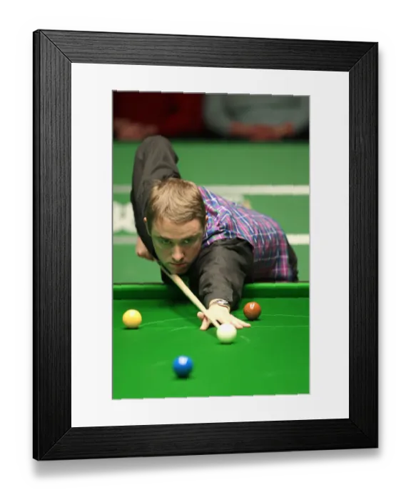 Framed Print : Stephen Hendry Mbe Framed Print : Stephen Hendry Mbe