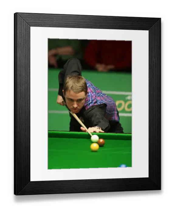 Framed Print : Stephen Hendry Mbe Framed Print : Stephen Hendry Mbe
