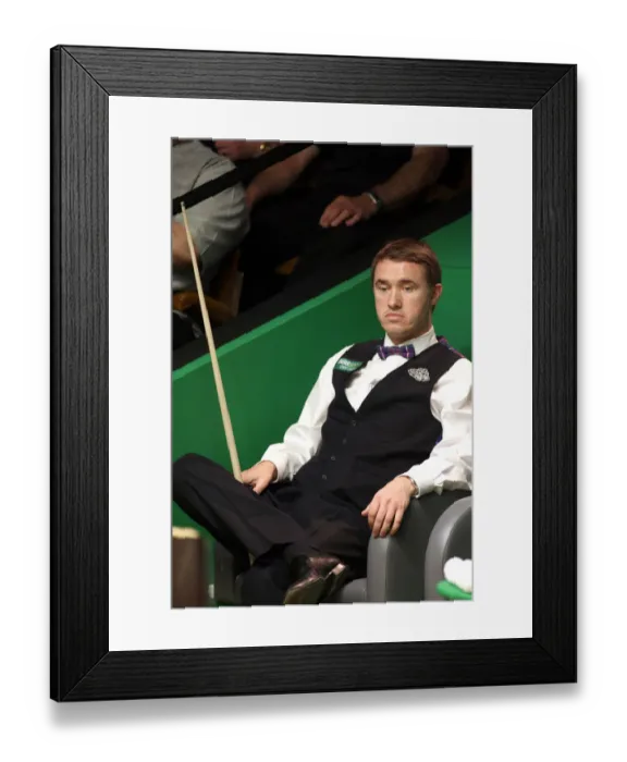 Framed Print : Stephen Hendry Mbe Framed Print : Stephen Hendry Mbe