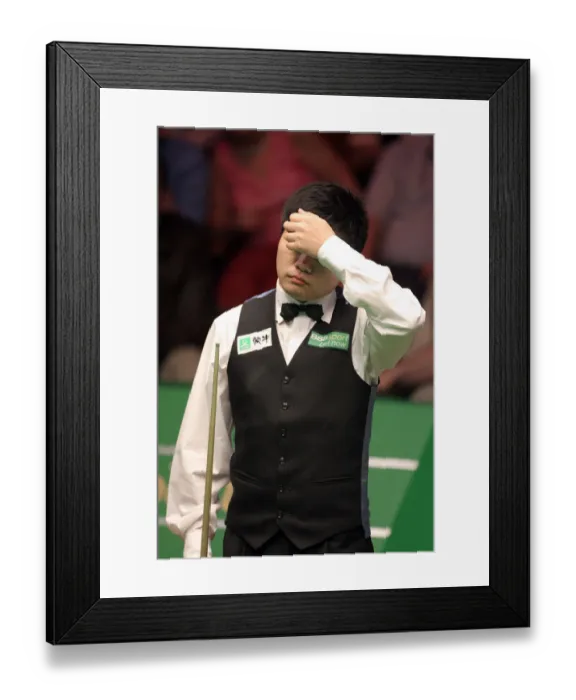 Framed Print : Ding Junhui Framed Print : Ding Junhui
