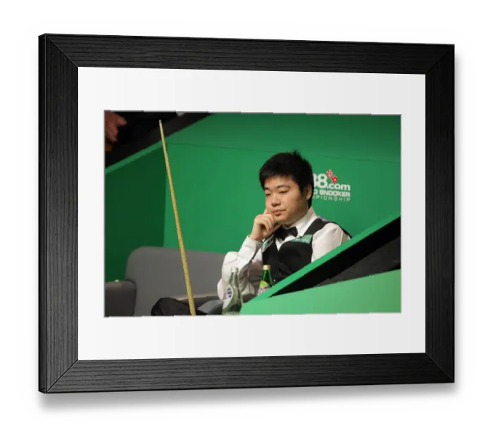 Framed Print : Ding Junhui Framed Print : Ding Junhui