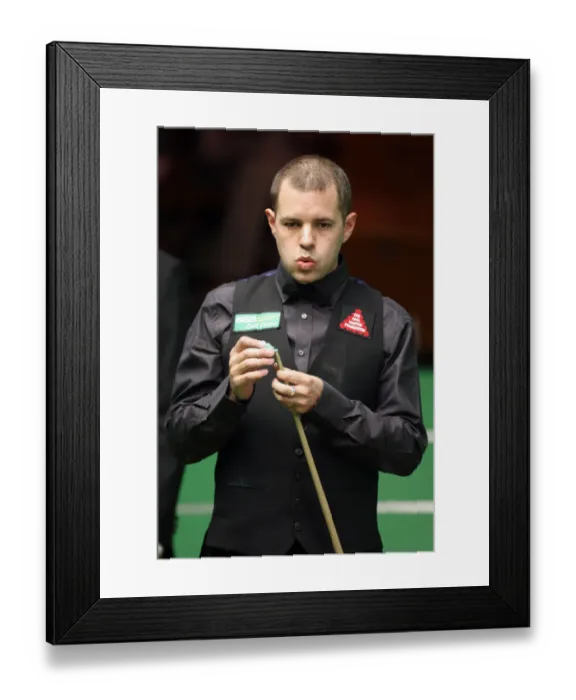 Framed Print : Barry Hawkins Framed Print : Barry Hawkins
