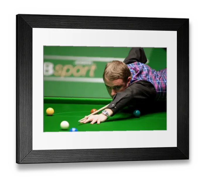 Framed Print : Stephen Hendry Mbe Framed Print : Stephen Hendry Mbe