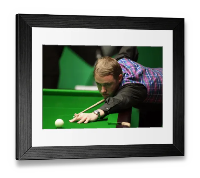 Framed Print : Stephen Hendry Mbe Framed Print : Stephen Hendry Mbe