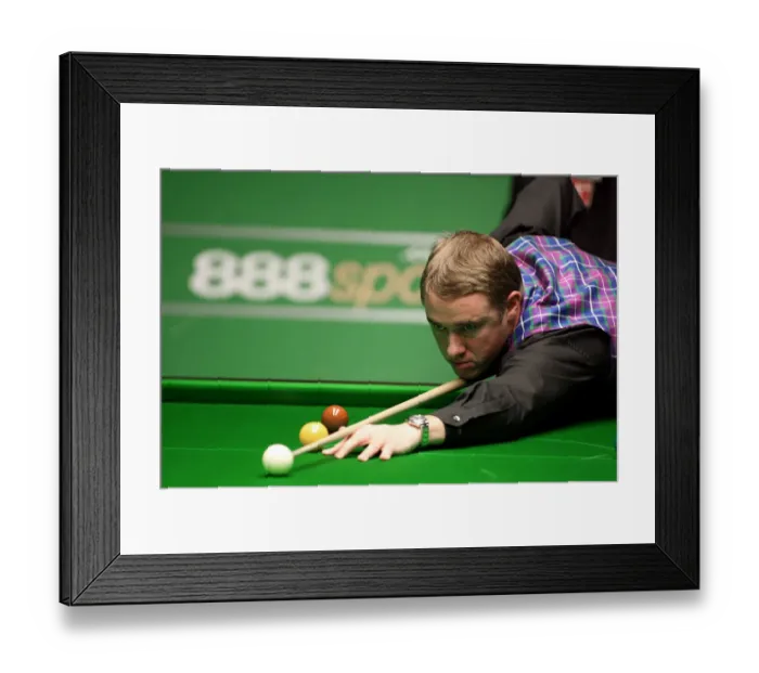Framed Print : Stephen Hendry Mbe