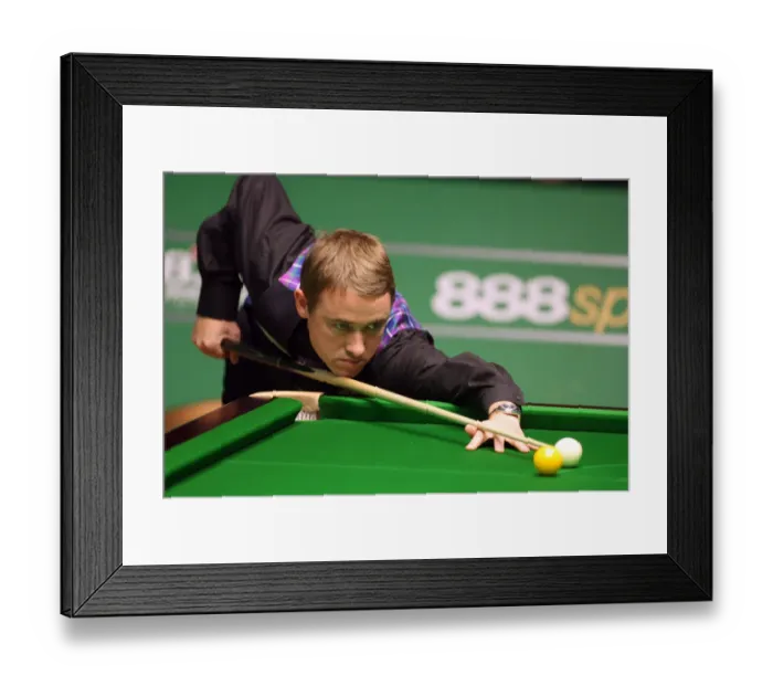 Framed Print : Stephen Hendry Mbe