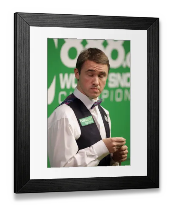 Framed Print : Stephen Hendry Mbe Framed Print : Stephen Hendry Mbe