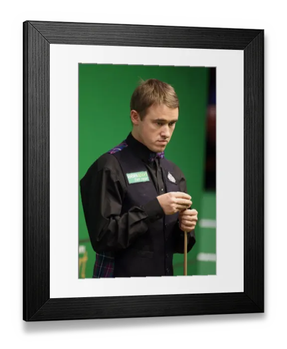Framed Print : Stephen Hendry Mbe Framed Print : Stephen Hendry Mbe