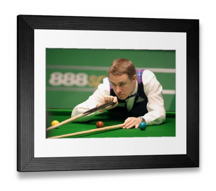Framed Print : Stephen Hendry Mbe Framed Print : Stephen Hendry Mbe