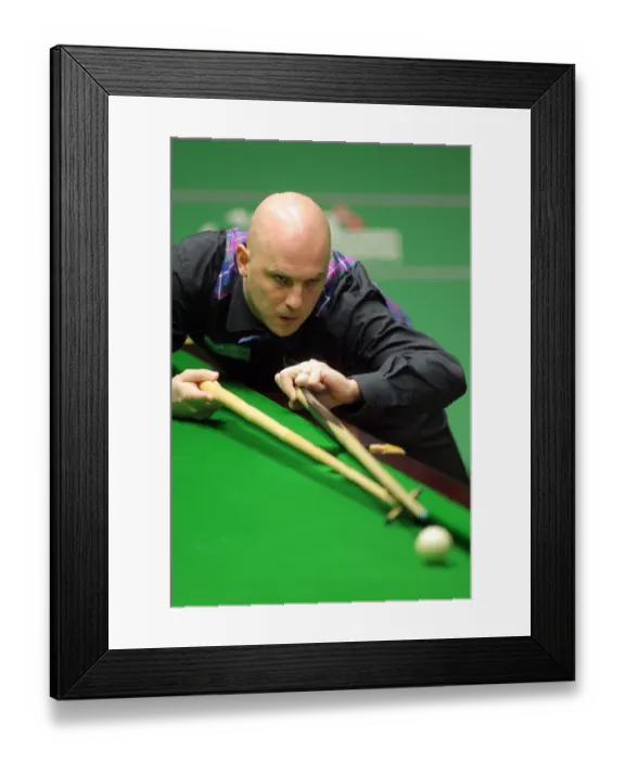 Framed Print : Mark King England 888.Com World Championships Crucible Theatre Framed Print : Mark King England 888.Com World Championships Crucible Theatre