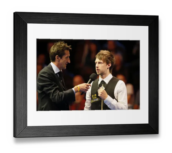 Framed Print : Judd Trump & Rob Walker