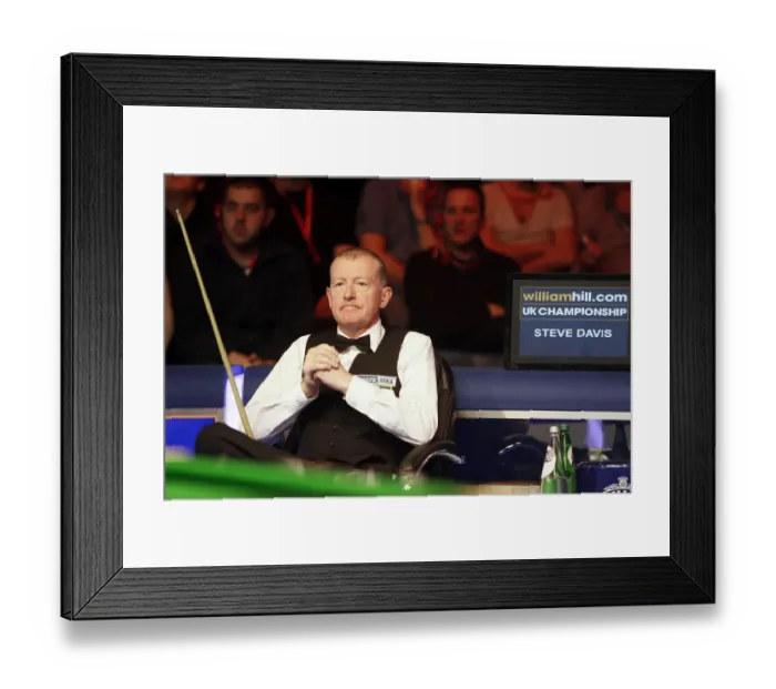 Framed Print : Steve Davis Framed Print : Steve Davis