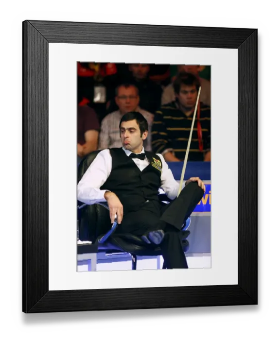 Framed Print : Ronnie O Sullivan Framed Print : Ronnie O Sullivan