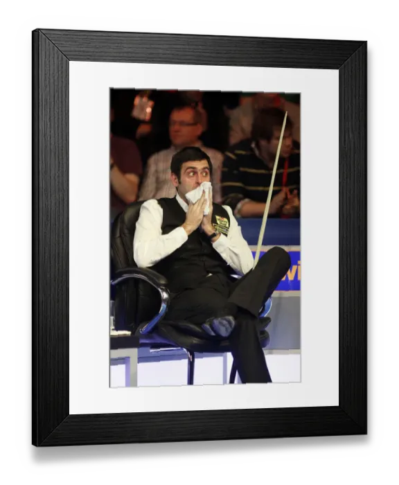 Framed Print : Ronnie O Sullivan Framed Print : Ronnie O Sullivan