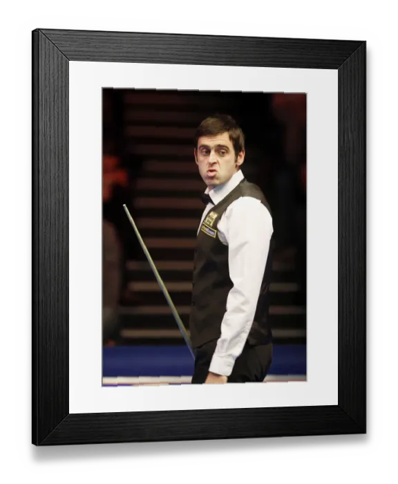 Framed Print : Ronnie O Sullivan Framed Print : Ronnie O Sullivan
