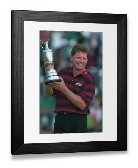 Framed Print : Nick Price With Open Trophy Framed Print : Nick Price With Open Trophy