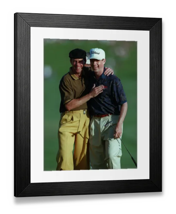 Framed Print : Lee Janzen & Payne Stewart Framed Print : Lee Janzen & Payne Stewart