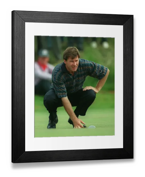 Framed Print : Nick Faldo Framed Print : Nick Faldo