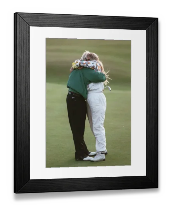 Framed Print : John Daly And Wife Framed Print : John Daly And Wife