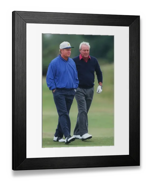 Framed Print : Arnold Palmer & Jack Nicklaus Framed Print : Arnold Palmer & Jack Nicklaus