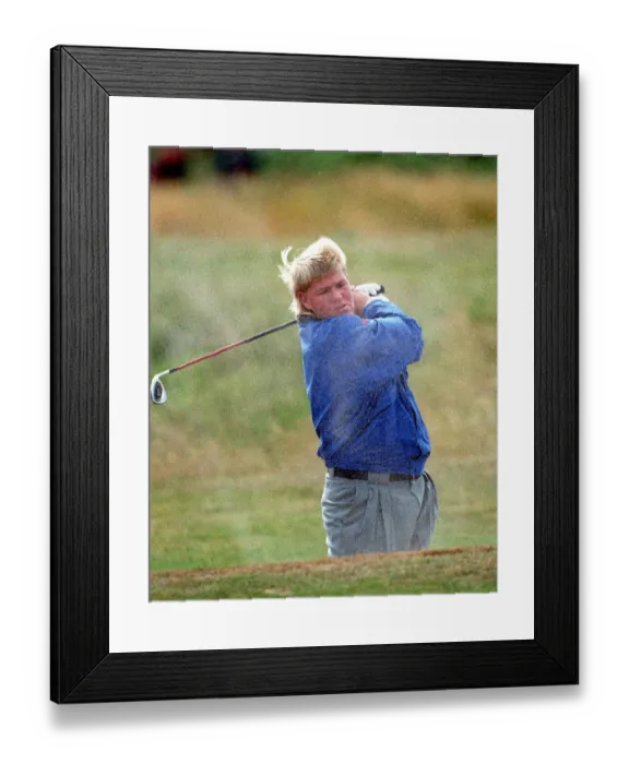 Framed Print : John Daly Trapped In A Bunker Framed Print : John Daly Trapped In A Bunker