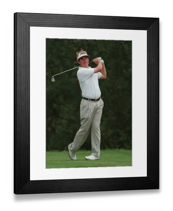 Framed Print : Lee Westwood Framed Print : Lee Westwood