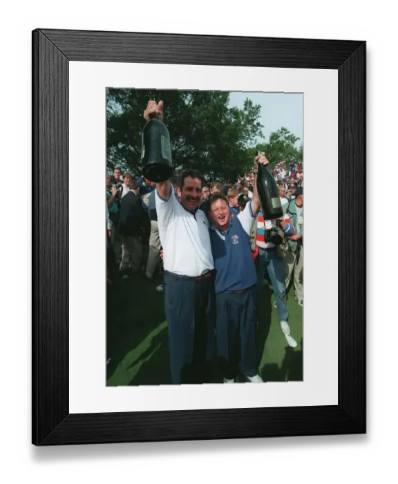 Framed Print : Sam Torrance & Ian Woosnam Framed Print : Sam Torrance & Ian Woosnam