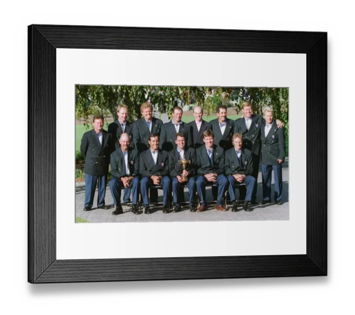 Framed Print : European Ryder Cup Team Framed Print : European Ryder Cup Team