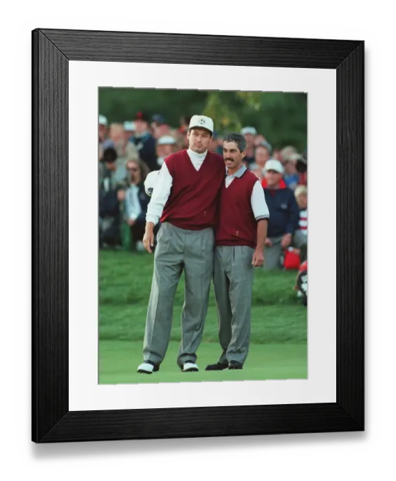 Framed Print : Corey Pavin & Loren Roberts Framed Print : Corey Pavin & Loren Roberts