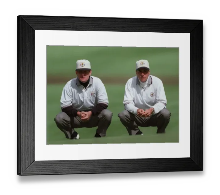 Framed Print : Curtis Strange & Jeff Maggert Framed Print : Curtis Strange & Jeff Maggert
