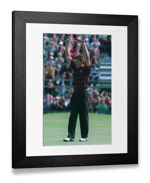 Framed Print : Nick Price Celebtates 94 Open