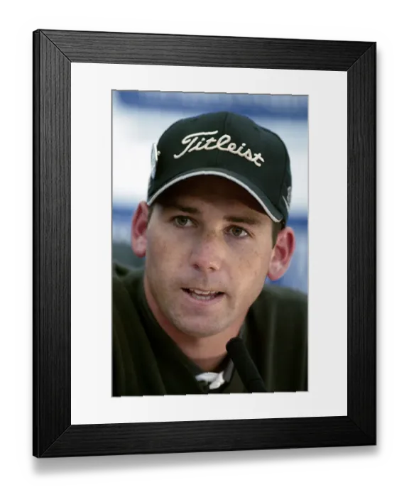 Framed Print : Sergio Garcia Framed Print : Sergio Garcia