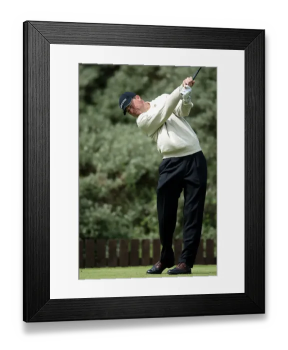 Framed Print : Bob Tway USA British Open Championship Muirfield Golf Course Framed Print : Bob Tway USA British Open Championship Muirfield Golf Course